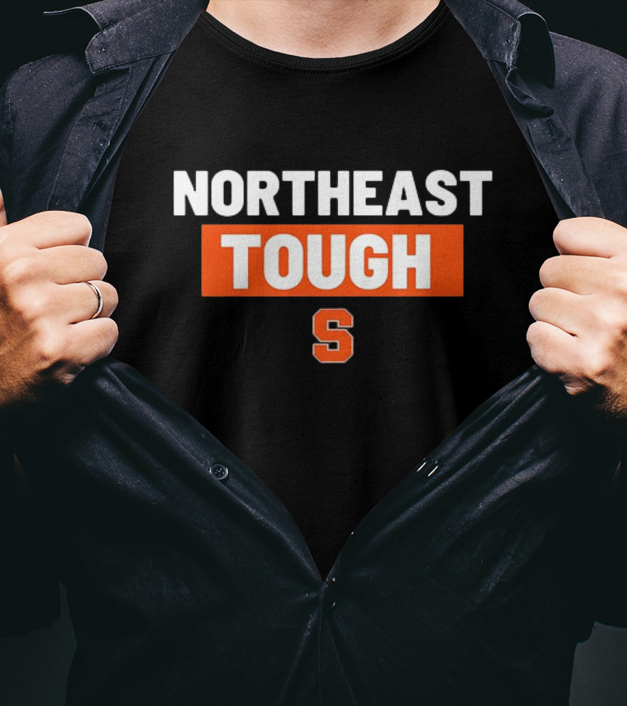 Northeast Tough Syracuse Orange S Logo Apparel Sports Fan Gear T-Shirt
