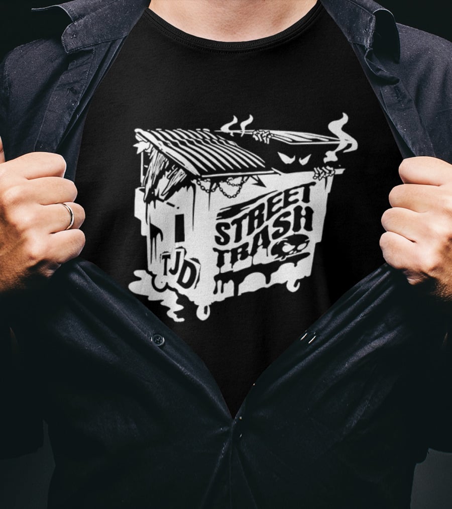 The Judgment Day TJD Street Trash Dumpster T-Shirt