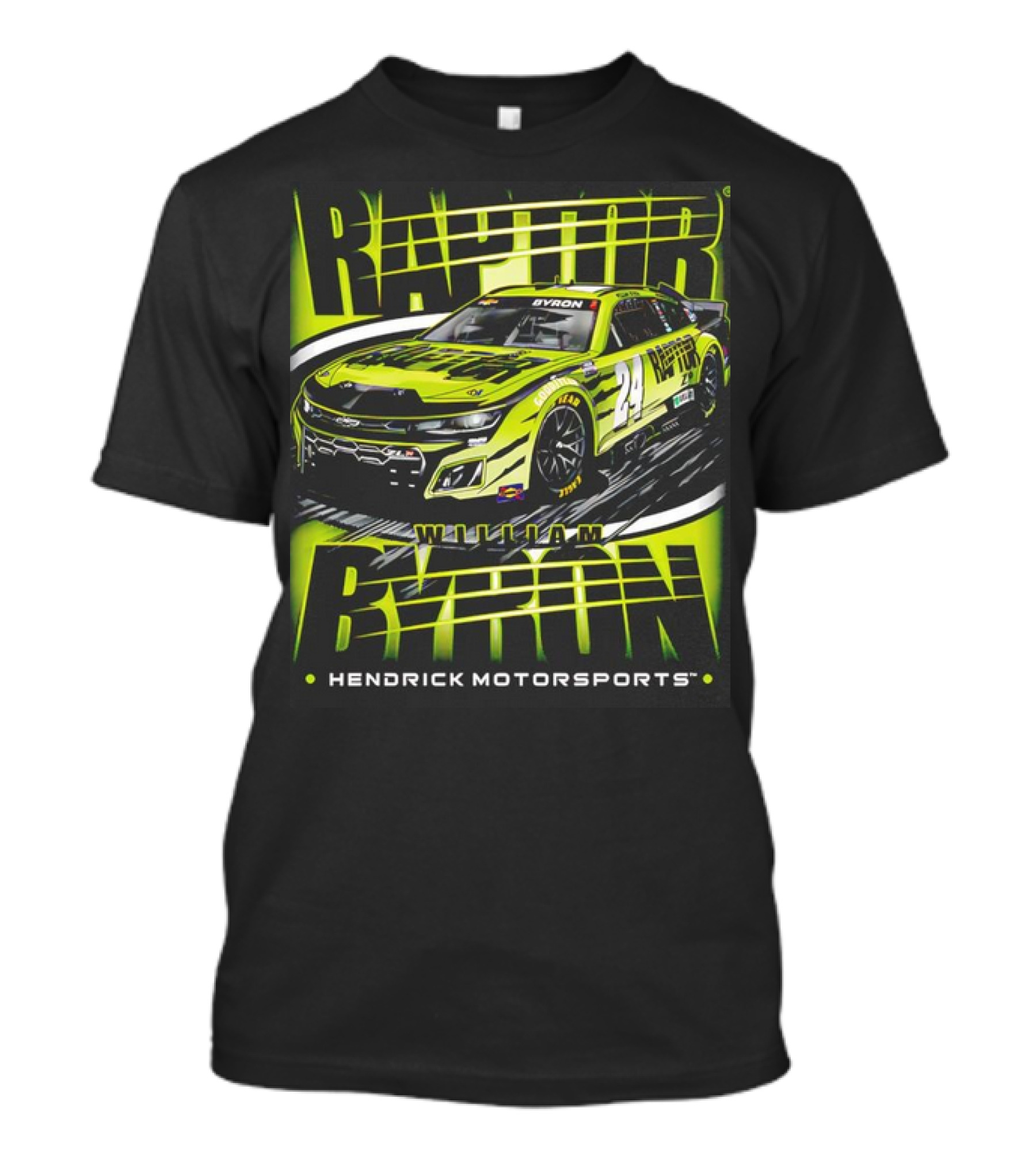 William Byron Raptor Car NASCAR Hendrick Motorsports Collection T-Shirt