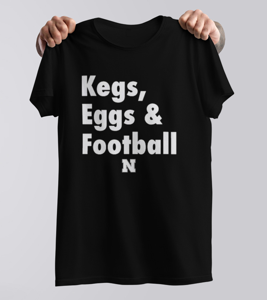 Kegs Eggs And Football N T-Shirt