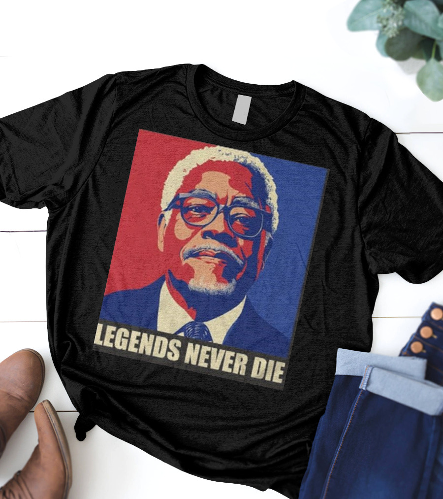 Rest In Peace James Earl Jones Legends Never Die Pioneering Icon Of Film And Stage T-Shirt