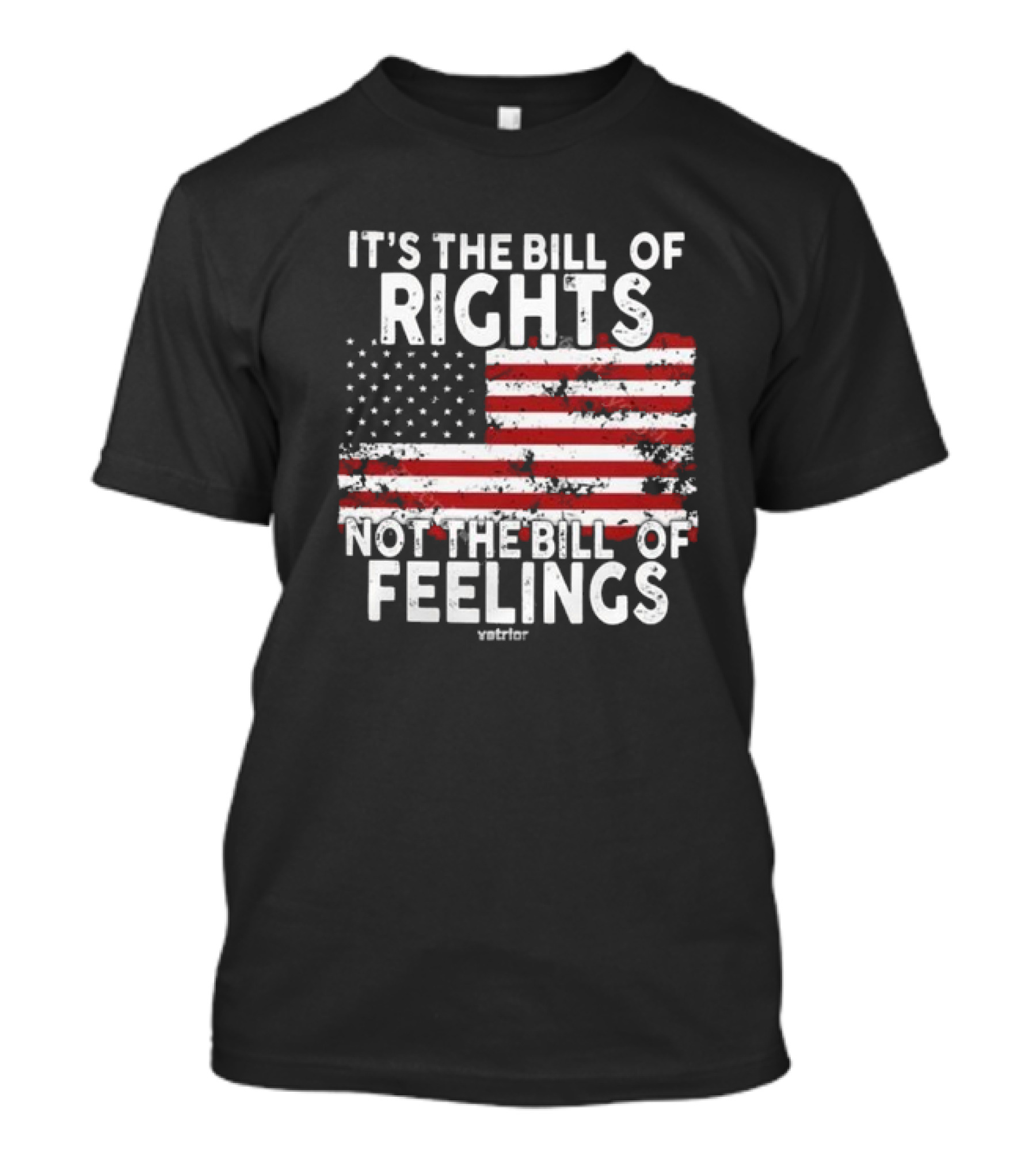 It’s The Bill Of Rights Not The Bill Of Feelings Veteran American Flag T-Shirt