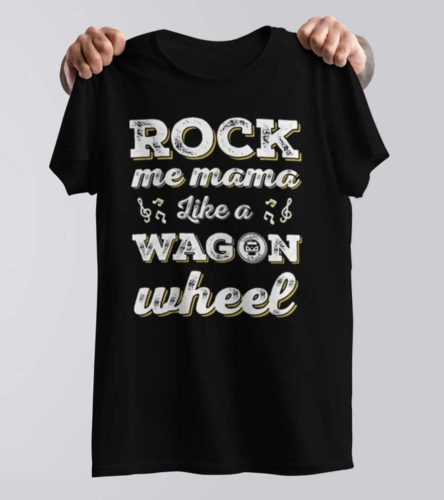 Rock Me Mama Like A Wagon Wheel Concert Nathan Carter T-Shirt