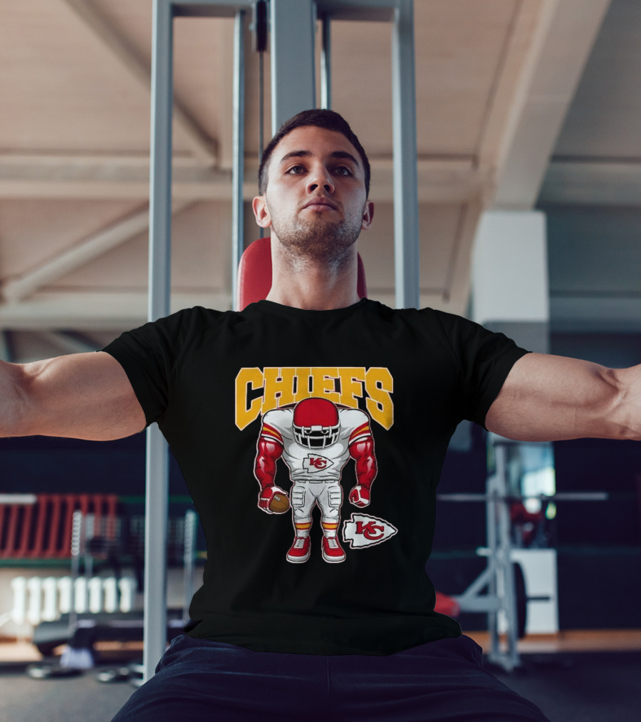 Kansas City Chiefs Brute Squad Football Player T-Shirt