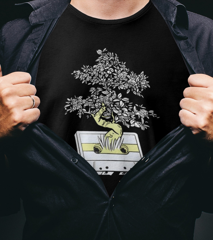 We Are Oaklandish Seiji Oda Cassette Bonsai Tree T-Shirt