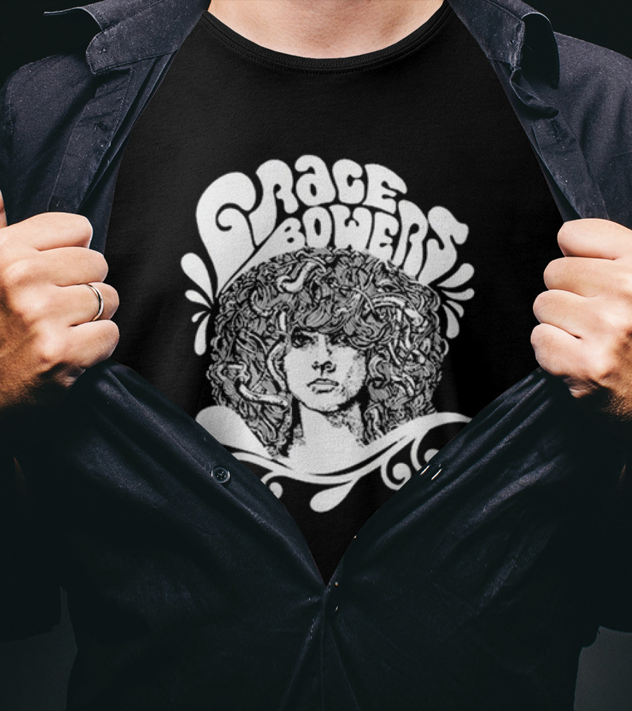 Grace Bowers Groovy Psychedelic T-Shirt
