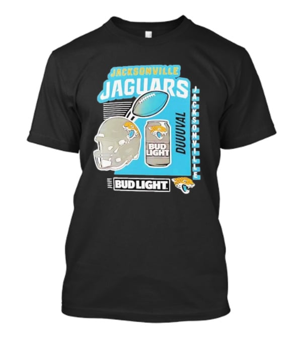 Jacksonville Jaguars Bud Light Football Duuuval Jacksonville T-Shirt