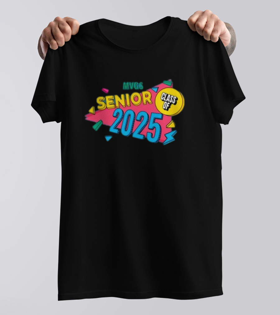MVGS Senior Class Of 2025 Nineties T-Shirt