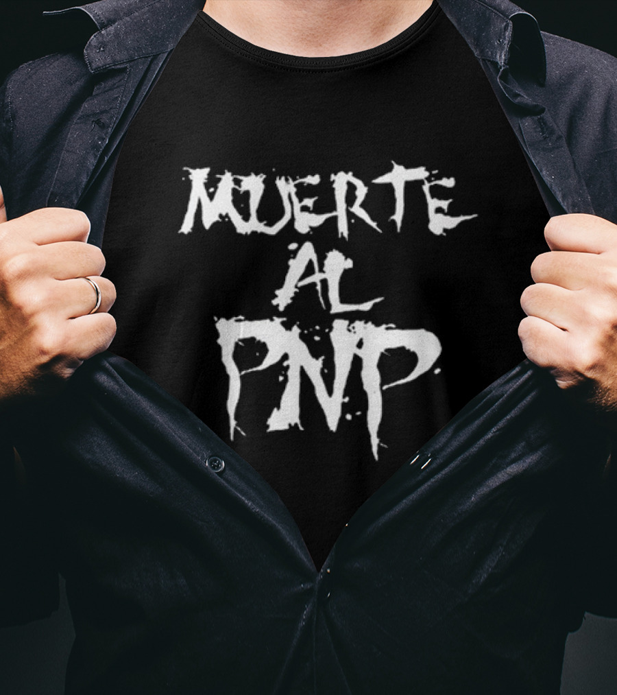 TachyVelez Muerte Al PNP Black T-Shirt