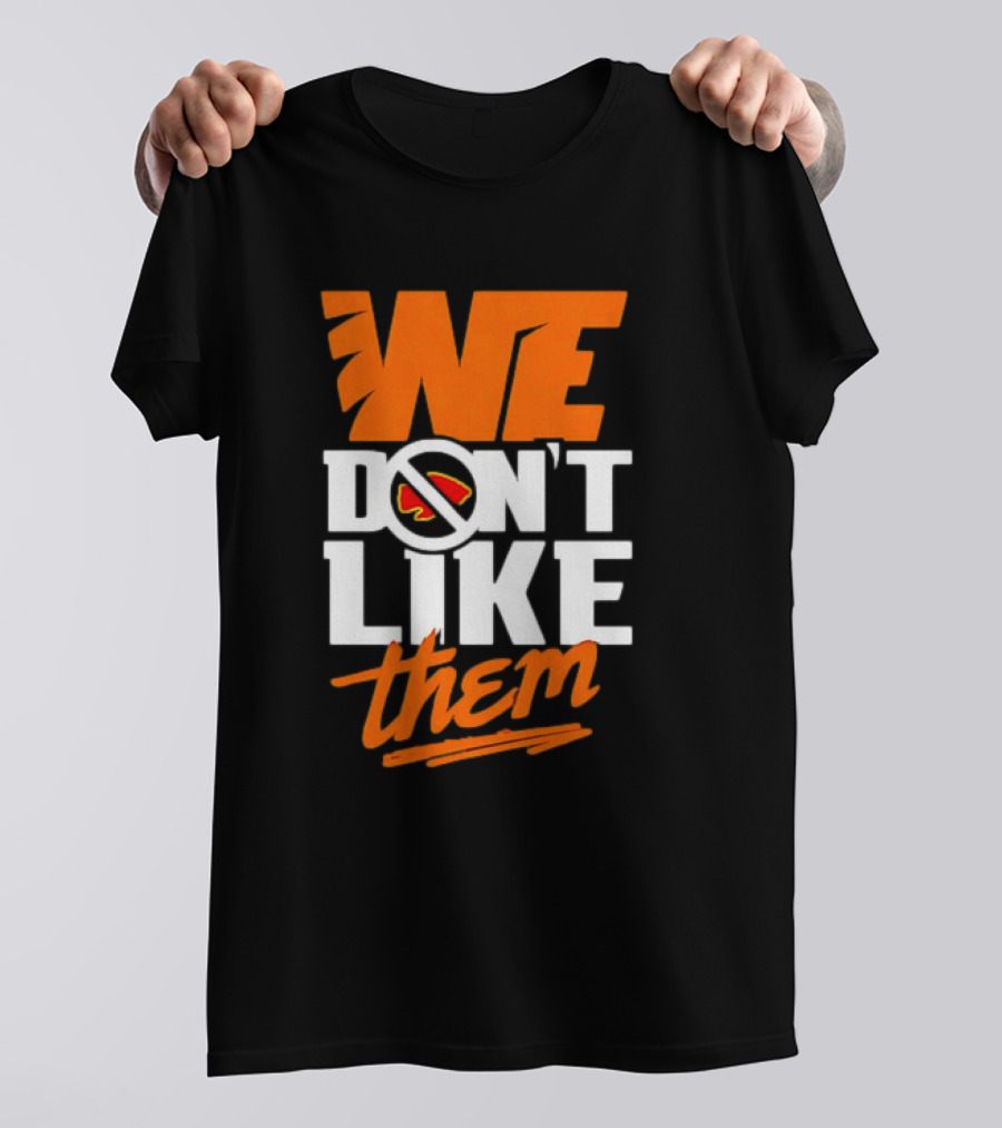 Cincinnati Bengals We Don't Like Them Sports Rivalry T-Shirt