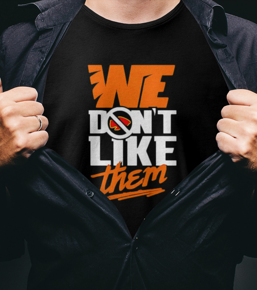 Cincinnati Bengals We Don't Like Them Sports Rivalry T-Shirt