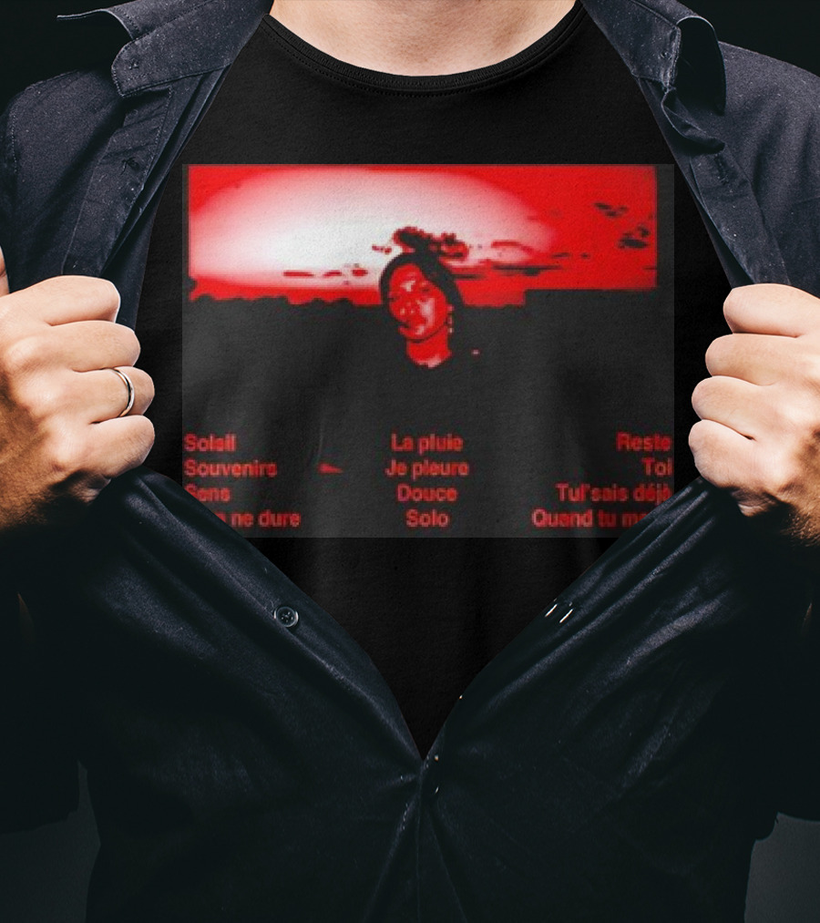 Manches Longues Solo Retro Soleil Souvenire Rien Ne Dure La Pluie Je Pleure Quand Tu Mens T-Shirt