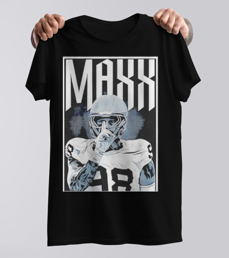 Maxx Crosby Shhh 98 Football Player Las Vegas Raiders T-Shirt