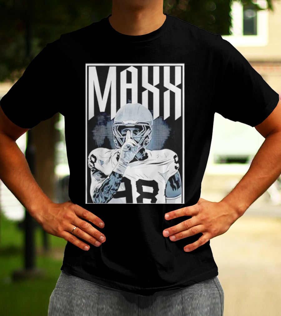 Maxx Crosby Shhh 98 Football Player Las Vegas Raiders T-Shirt