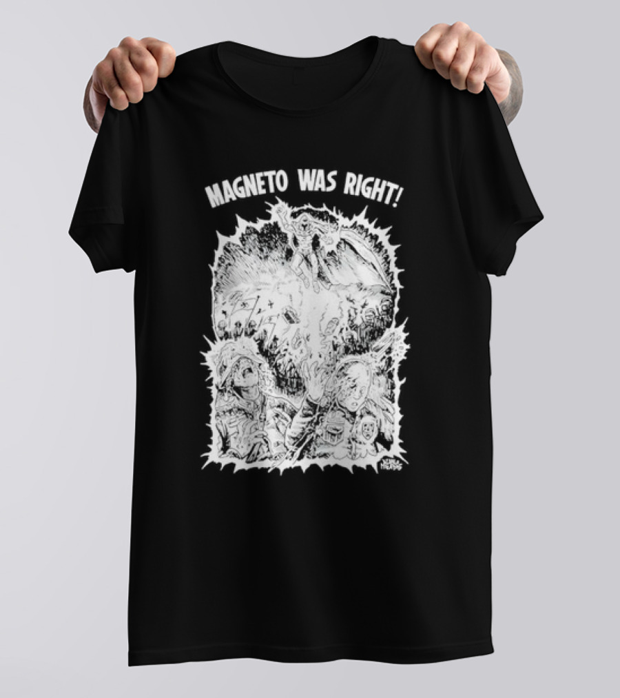 Magneto Was Right Punk Anime T-Shirt