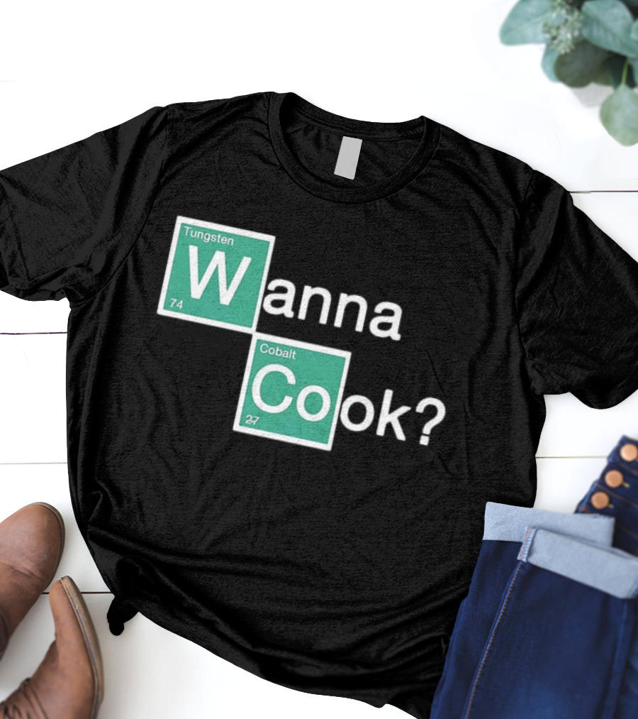 Breaking Bad Elements Style Wanna Cook? T-Shirt