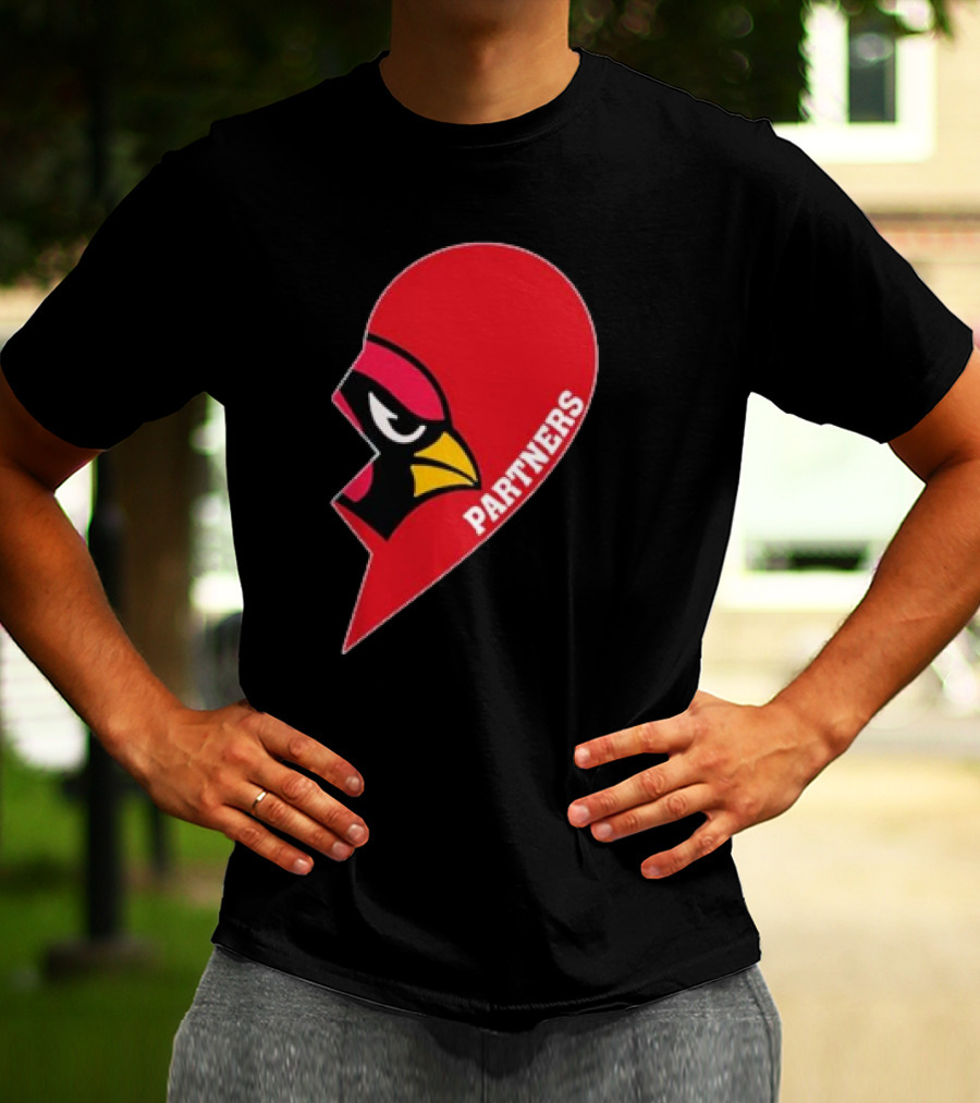 Cardinals Partners Broken Heart T-Shirt