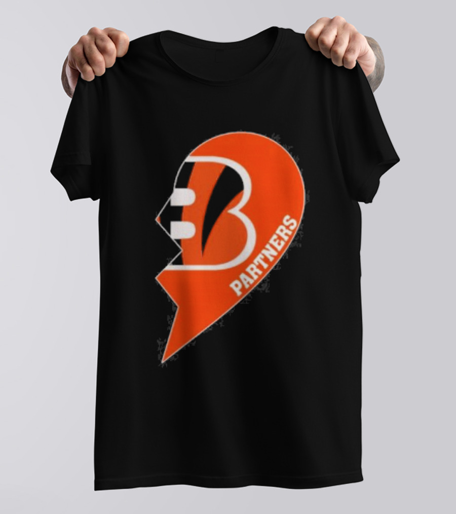 Cincinnati Bengals Partners Heart B T-Shirt