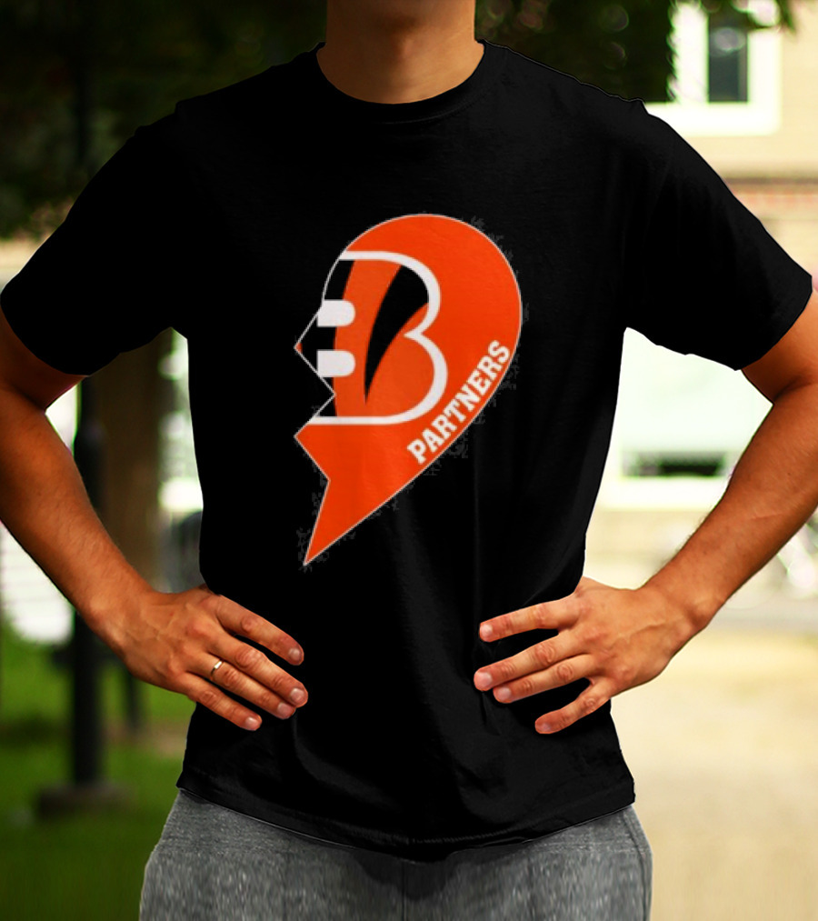 Cincinnati Bengals Partners Heart B T-Shirt