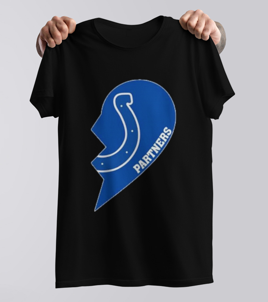 Indianapolis Colts Partners Half Heart T-Shirt