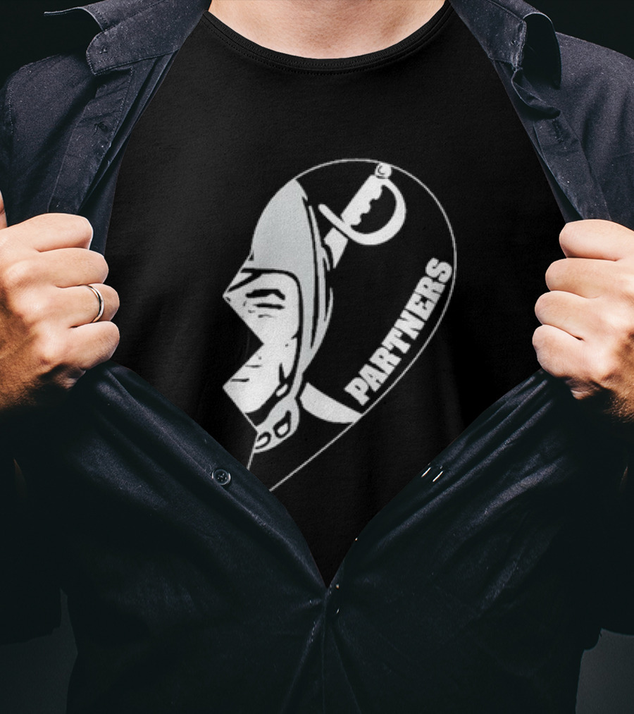 Las Vegas Raiders Partners Broken Heart T-Shirt