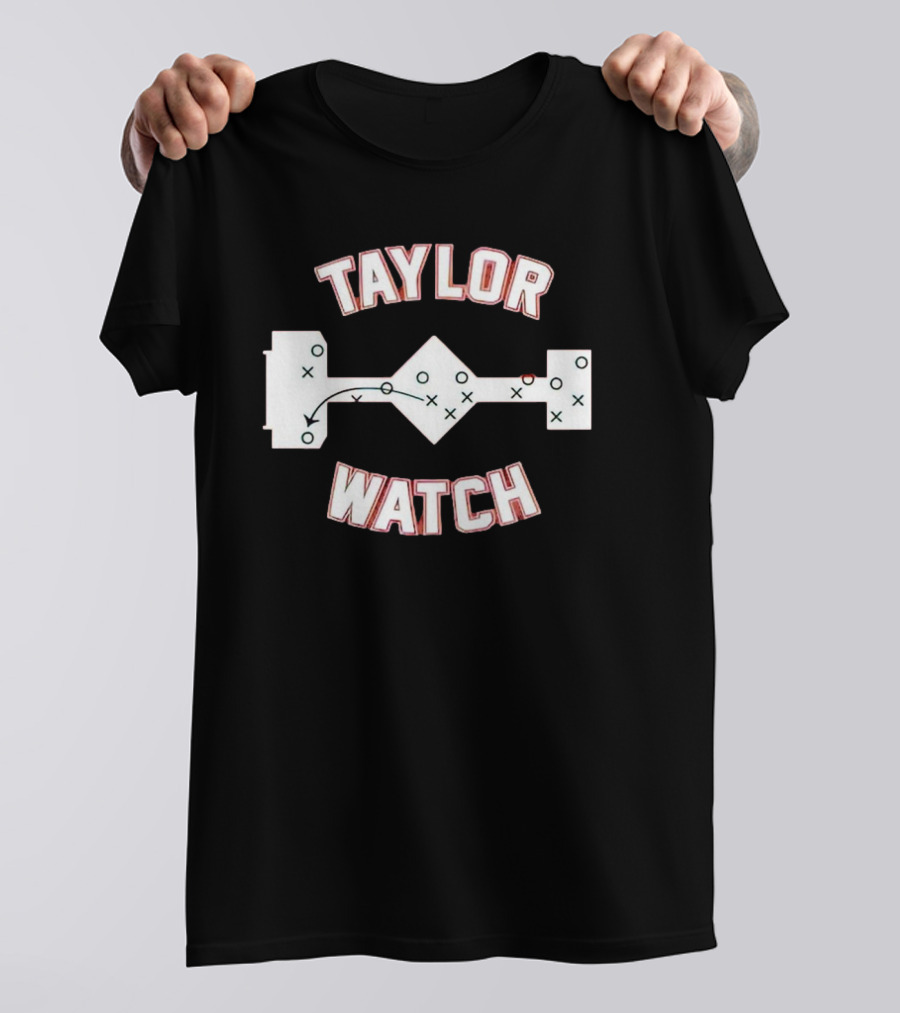 Taylor Playbook Watch Strategy Diagram T-Shirt