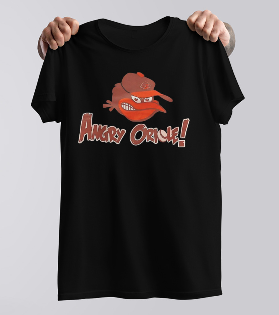Angry Oriole Baltimore Orioles Angry Oriole T-Shirt