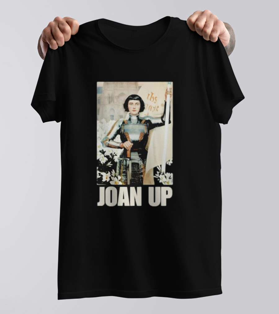 Joan Up Retro Medieval Warrior Saint T-Shirt