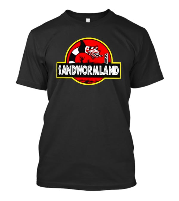 Sandwormland Snake Retro Jurassic T-Shirt