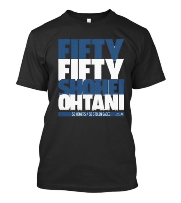 Fifty Fifty Shohei Ohtani 50 Homers 50 Stolen Bases T-Shirt