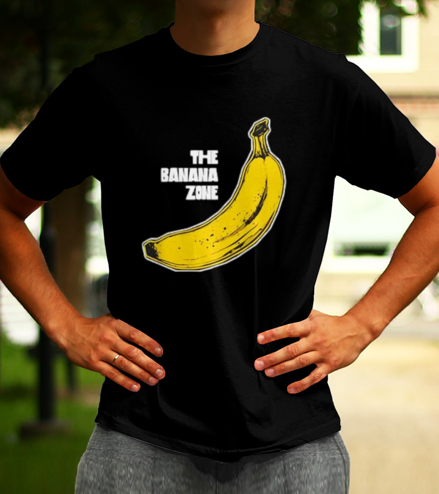 The Banana Zone Comic Banana Meme T-Shirt