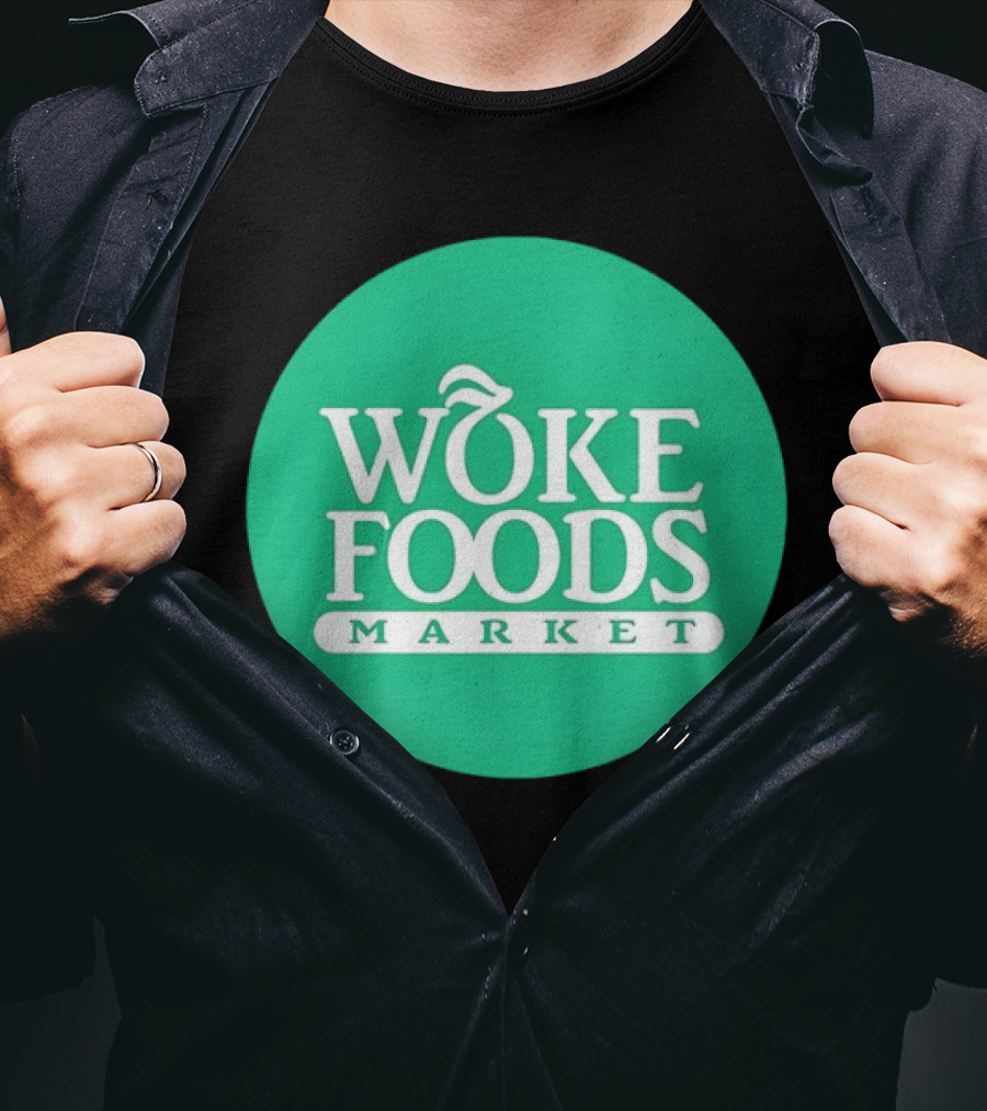 Woke Foods Market Green Circle T-Shirt