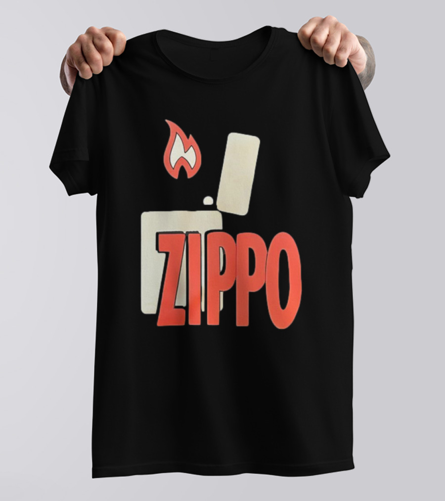 Zippo Lighter Flame T-Shirt
