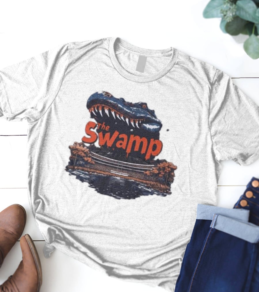 Florida Gators The Swamp Vintage Stadium Alligator T-Shirt