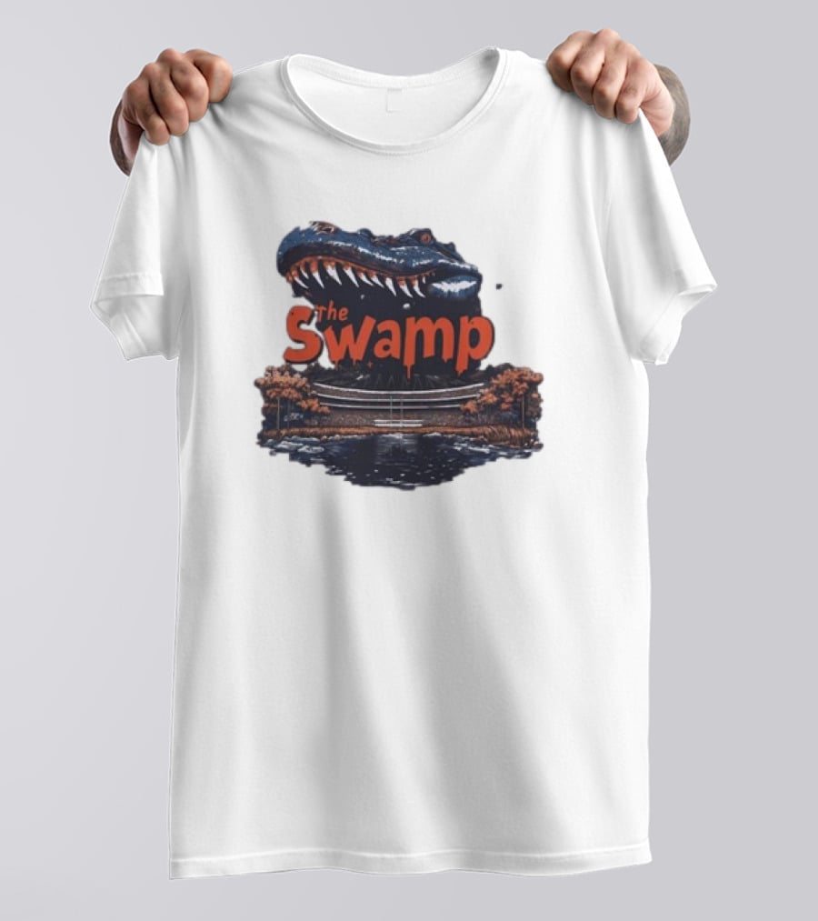 Florida Gators The Swamp Vintage Stadium Alligator T-Shirt