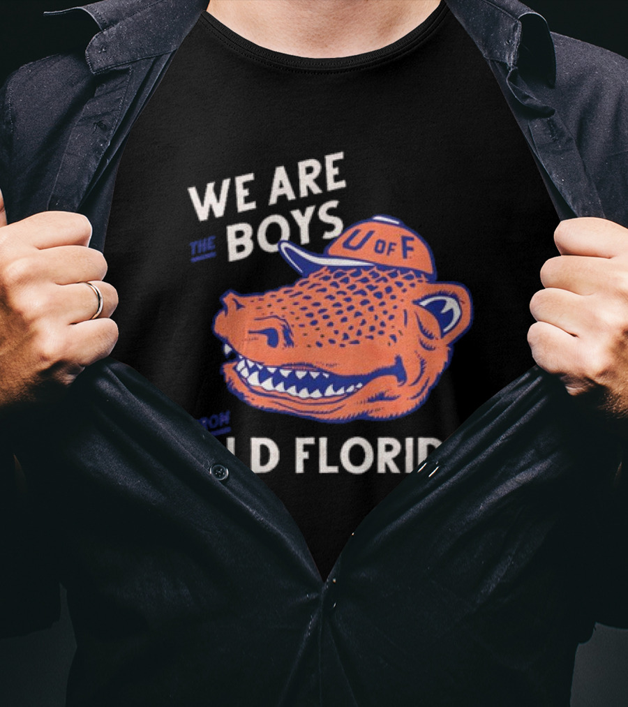 Florida Gators We Are The Boys From Old Florida U Of F Vintage T-Shirt