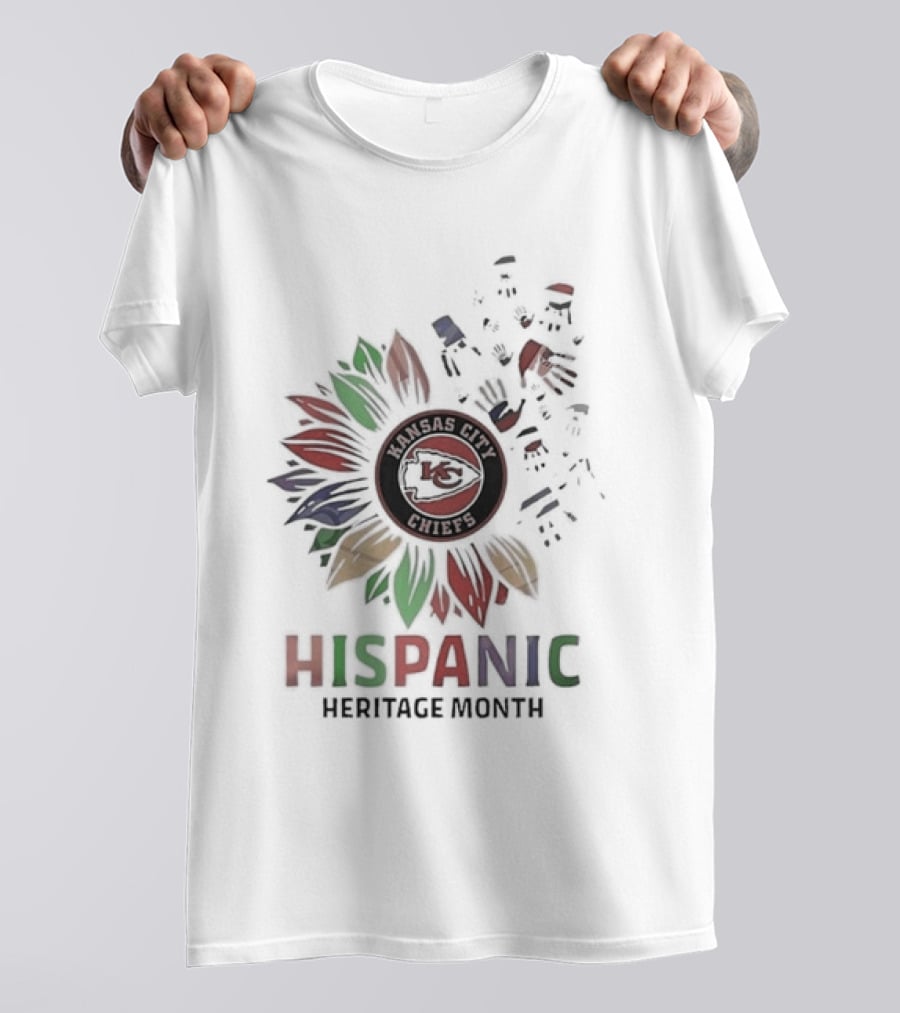 Kansas City Chiefs Hispanic Heritage Month T-Shirt