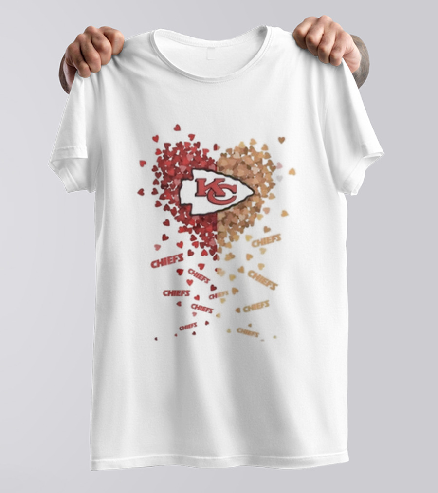 Kansas City Chiefs Heart KC Chiefs Chiefs Chiefs Chiefs Chiefs Chiefs Chiefs Chiefs Chiefs Chiefs Chiefs Chiefs Chiefs Chiefs Chiefs Chiefs Chiefs Chiefs Chiefs Chiefs T-Shirt