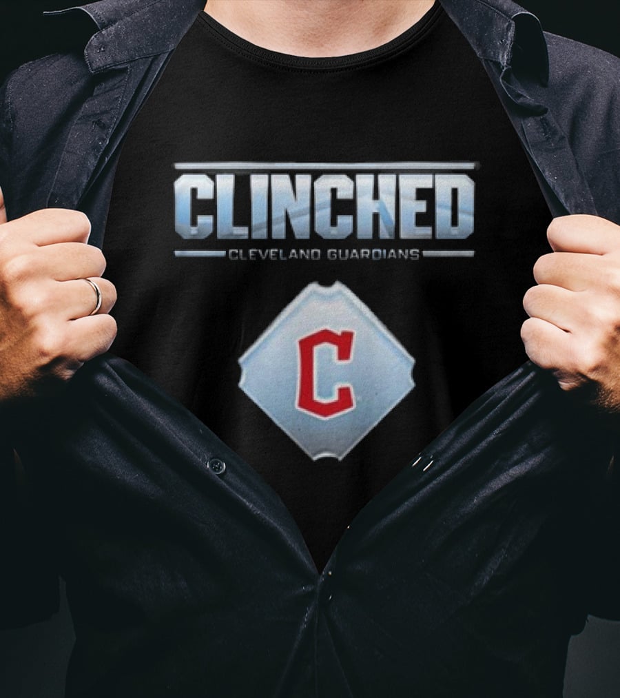 Clinched Cleveland Guardians October Ready Postseason T-Shirt