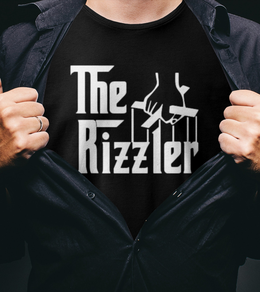 The Rizzler Godfather Hand Manipulation Icon A.J. And Big Justice T-Shirt