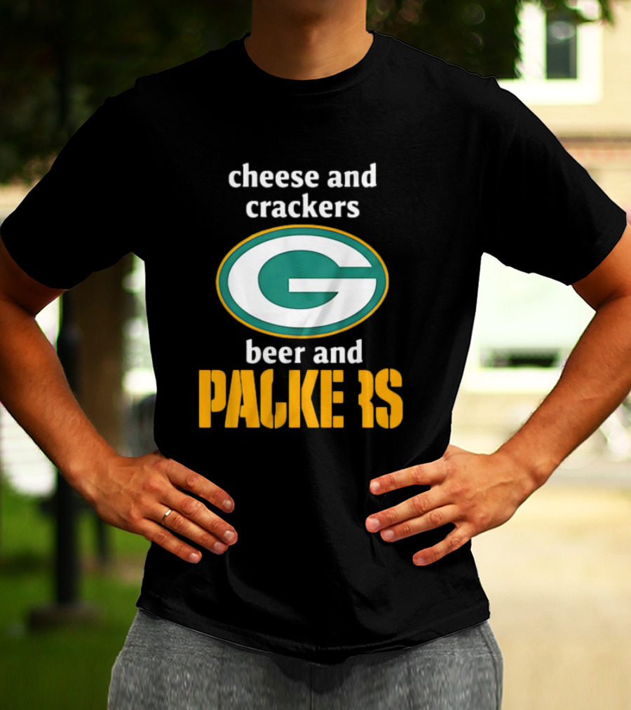 Cheese And Crackers Beer And Packers T-Shirt