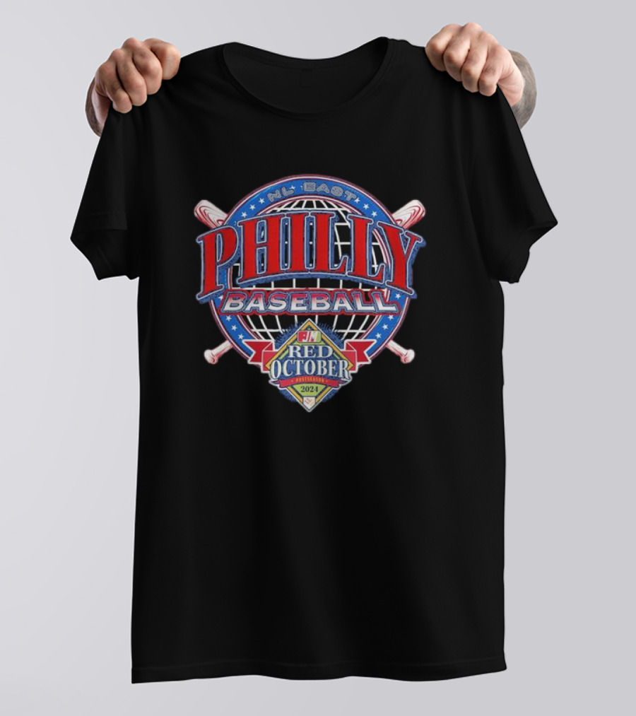 Philly Baseball NL East Red October T-Shirt