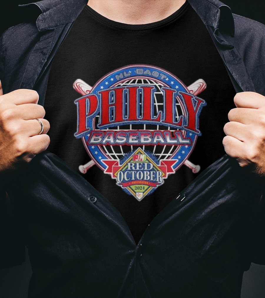 Philly Baseball NL East Red October T-Shirt