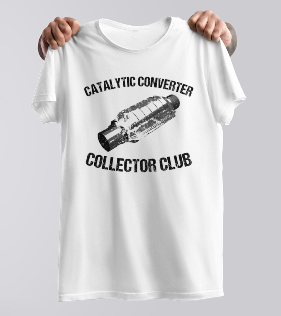 Catalytic Converter Collector Club Vintage Automotive Mechanics T-Shirt