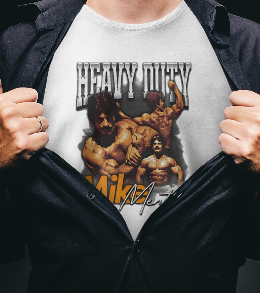 Heavy Duty Mike Mentzer Bodybuilding Poses T-Shirt