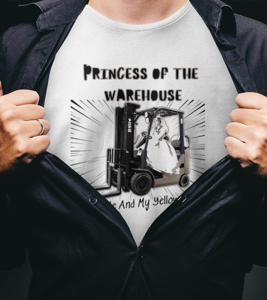 Princess Of The Warehouse Just Me And My Yellow Pony T-Shirt