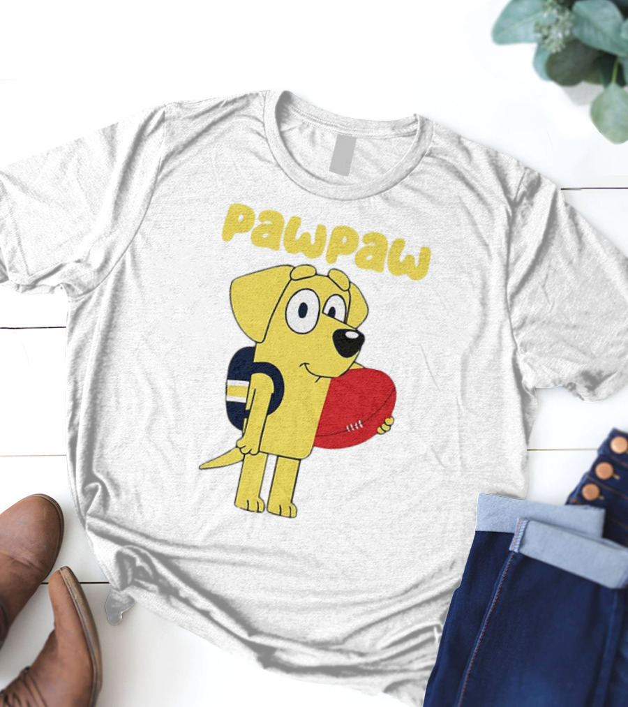 Pawpaw Lucky Football Cartoon Shannon Sharpe T-Shirt