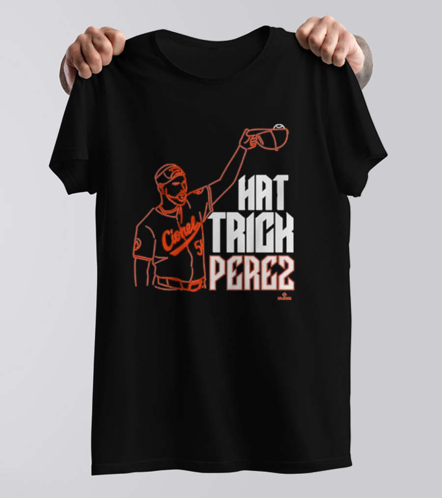 Baltimore Orioles Cionel Perez Hat Trick Perez Player T-Shirt