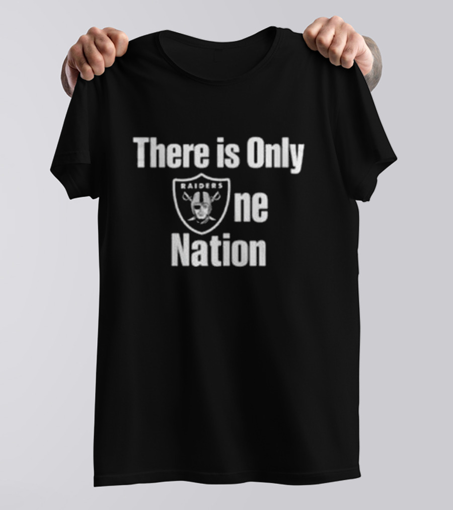 Raiders There Is Only One Nation T-Shirt