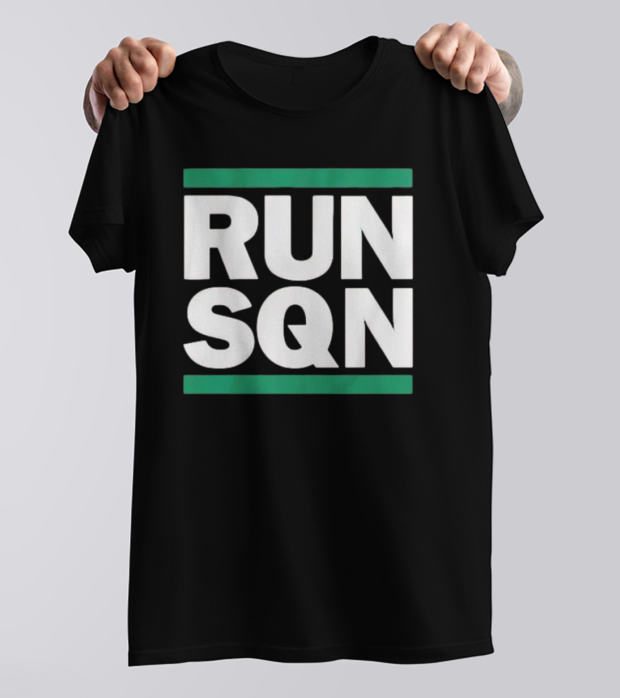 Saquon Barkley RUN SQN Vintage Philadelphia Eagles T-Shirt